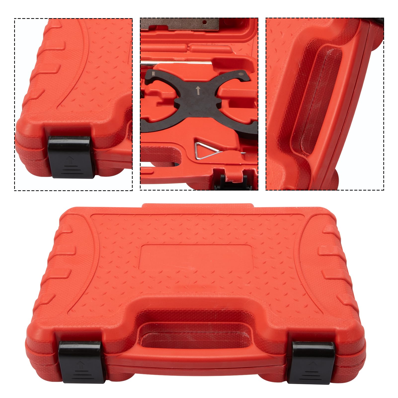 9 Kit Set Messa in Fase Motori per Ford Mazada Volvo 1.4 1.6 1.8 2.0 di/TDCi/TDDi Eco-Boost 1.6 Ti-VCT 1.5/1.6 2.0 TDCi Bisenya Albero Motore Chinghia distribuzione 303-1097 303-735