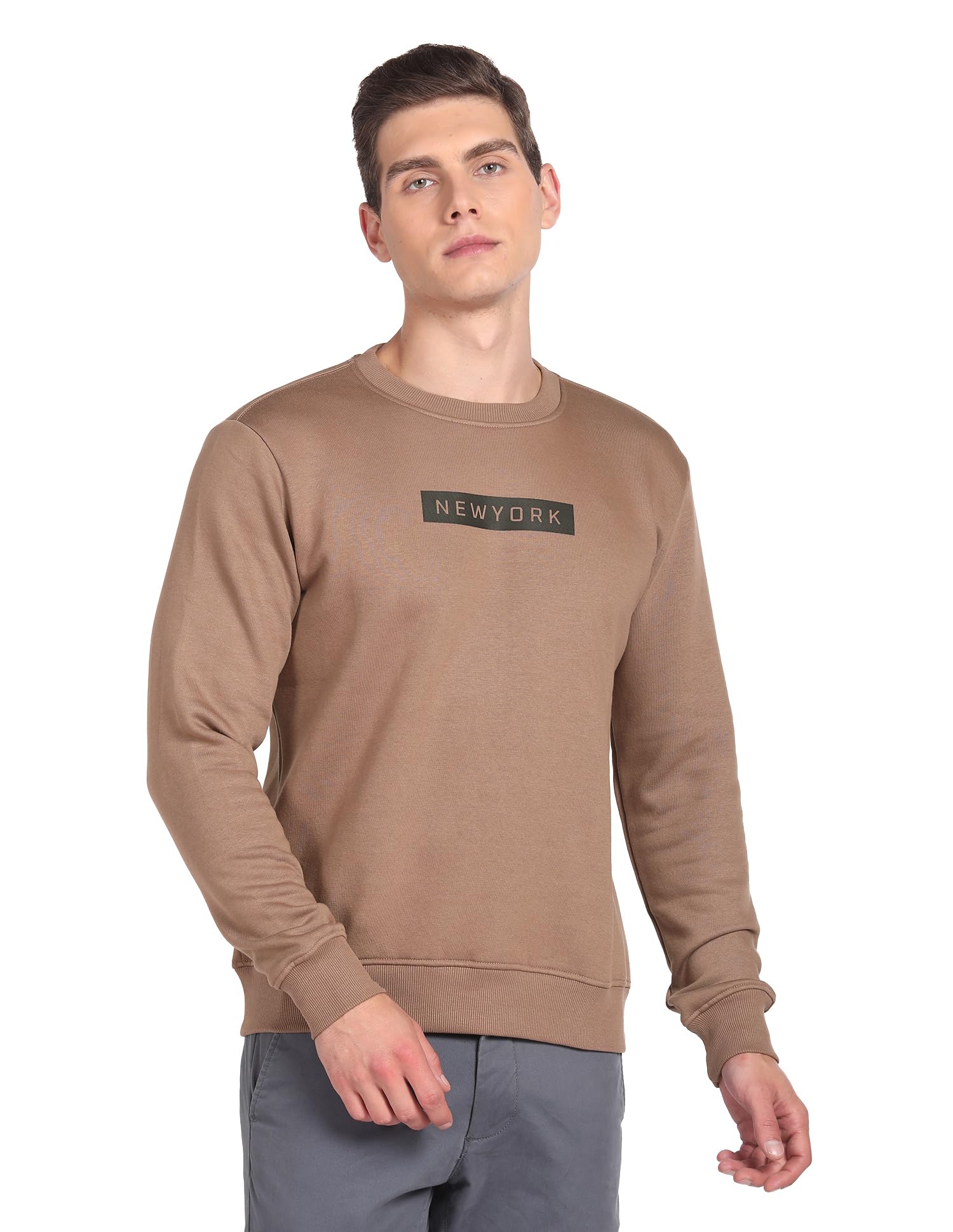 Men's Cotton Round Neck Sweatshirt-image-30