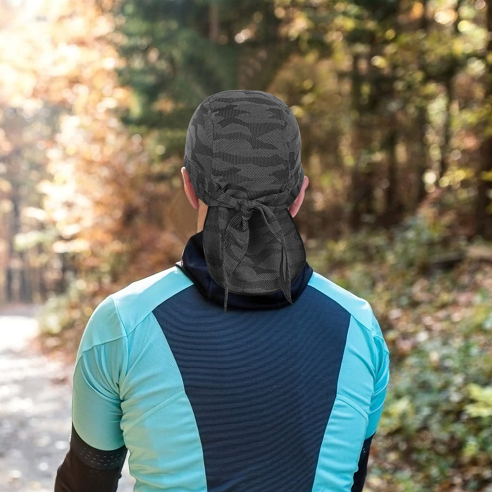 HASAGEI Sportowa czapka bandana dla mężczyzn i kobiet, bandana