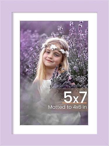 Vista 505 de upsimples - Portarretratos de 8.5 x 11 pulgadas, para fotos de 6 x 8 pulgadas con paspartú o de 8.5 x 11 pulgadas sin paspartú, marcos de fotos