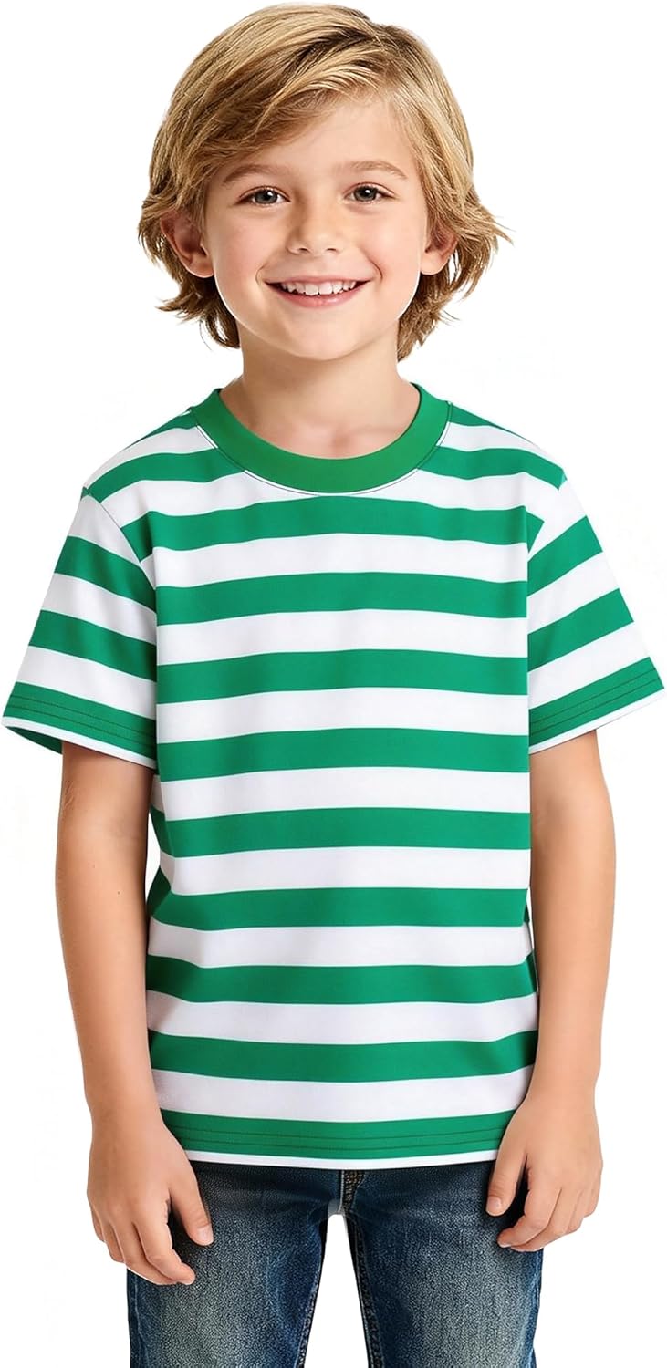 Magic Park 6M-14Y Baby Short Long Sleeve Tee Tops Toddler T-Shirt Kids Solid Color Shirts Boys Girls Casual Blouse - Image 2