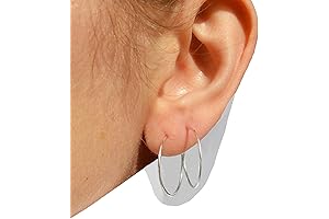 Sterling Silver Silver Earrings: Dainty Silver Hoop Earrings, 15mm Sterling Silver Huggie...