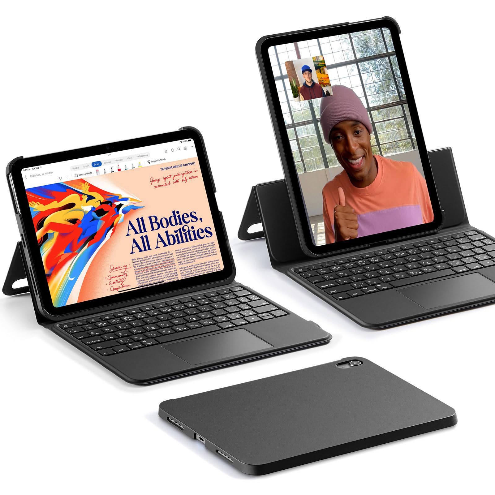 Amazon.co.jp: ESR Ascend iPad 第10世代 キーボード ケース iPad第10 