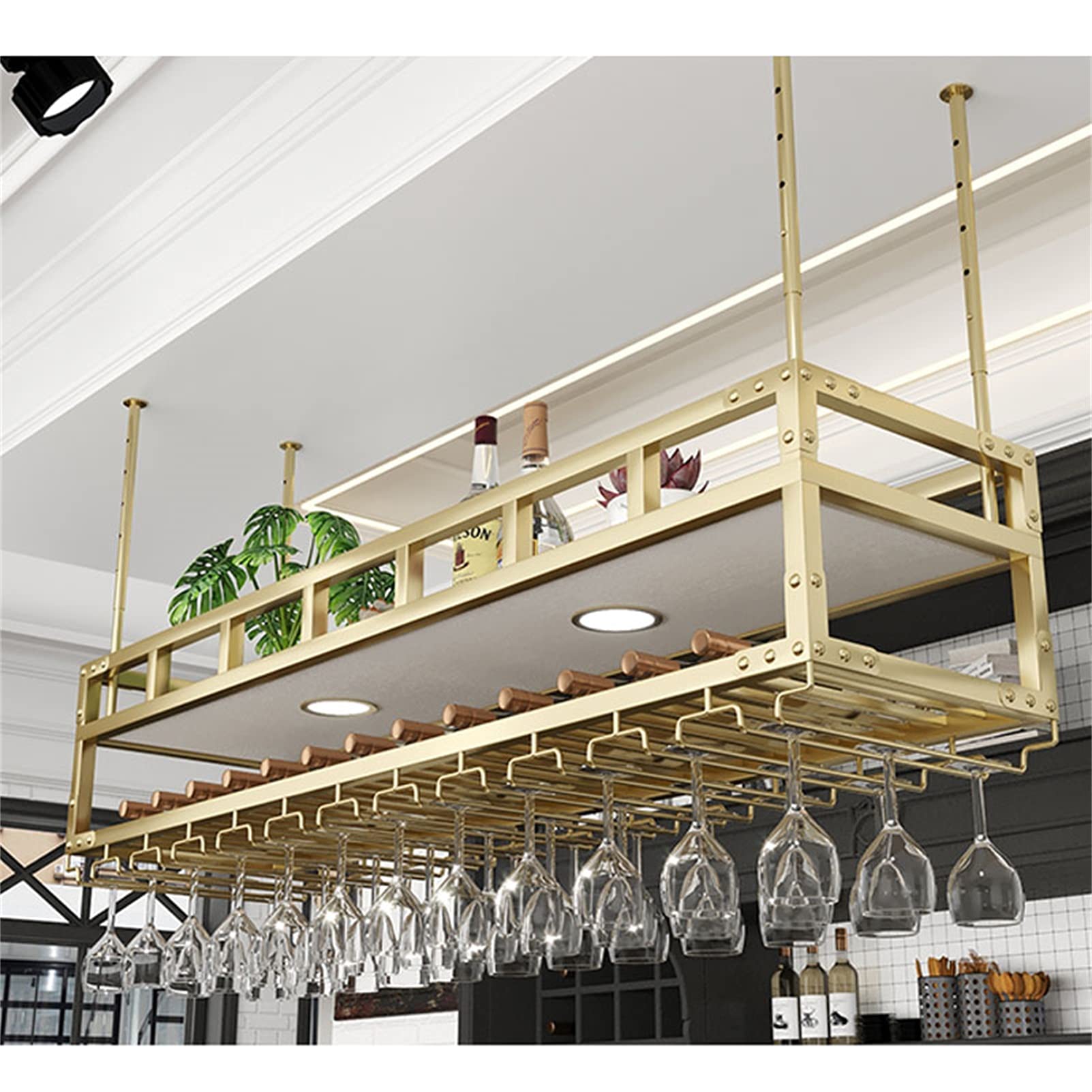 Porte-Bouteilles de vin Mural réglable pour optimiser votre cuisine