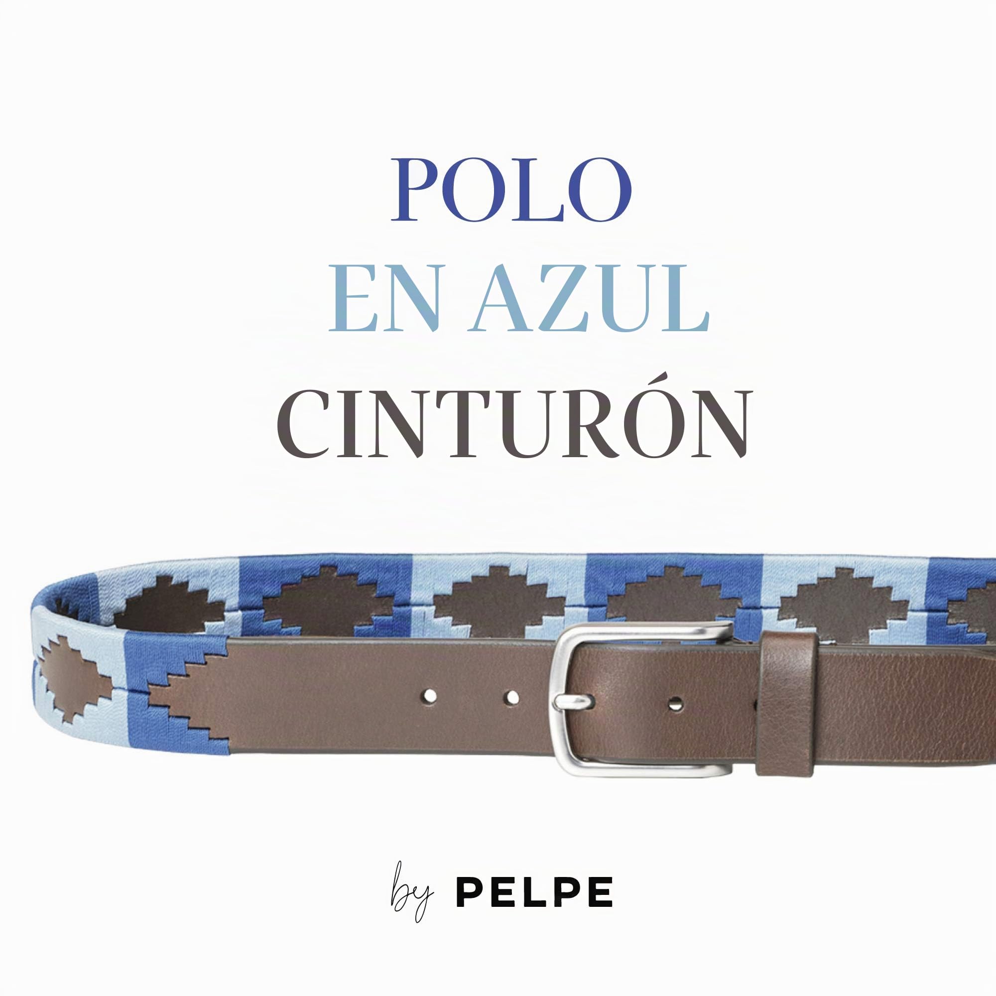 Argentinischer Ledergürtel mit passender Schnur und Lederarmband. Auf Leder gestickter Gürtel für Männer und Frauen