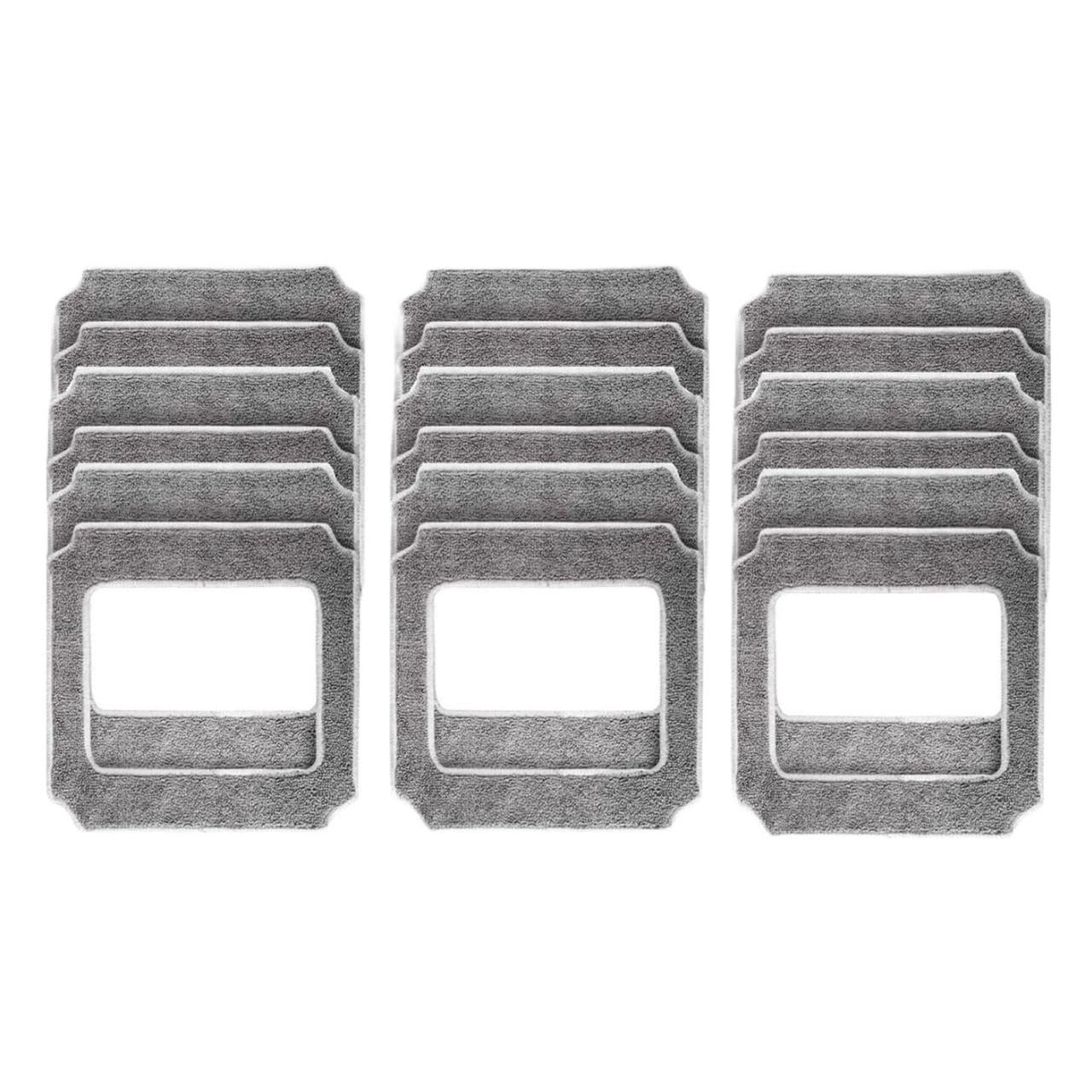 Reinigungsmopps, Kompatibel Mit ABIR Und WD8 Fensterputzrobotern, Wiederverwendbare, Waschbare Tücher For Die Fensterreinigung, 6/12/18 Stück(18pcs)