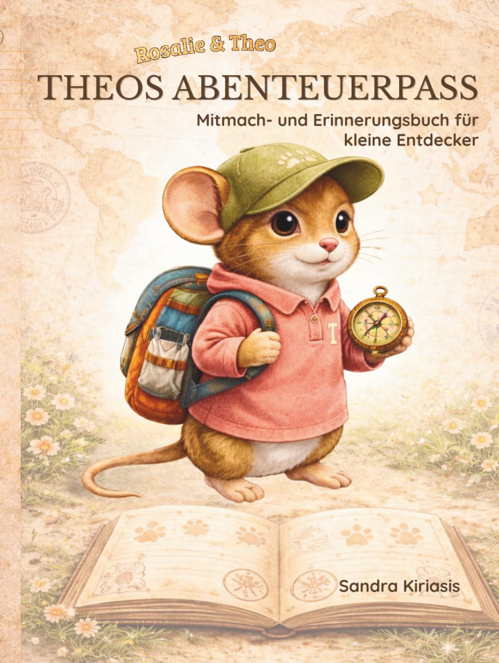 Theos Abenteuerpass: Mitmach- und Erinnerungsbuch für kleine Entdecker – 23 kreative Abenteuer für drinnen & draußen