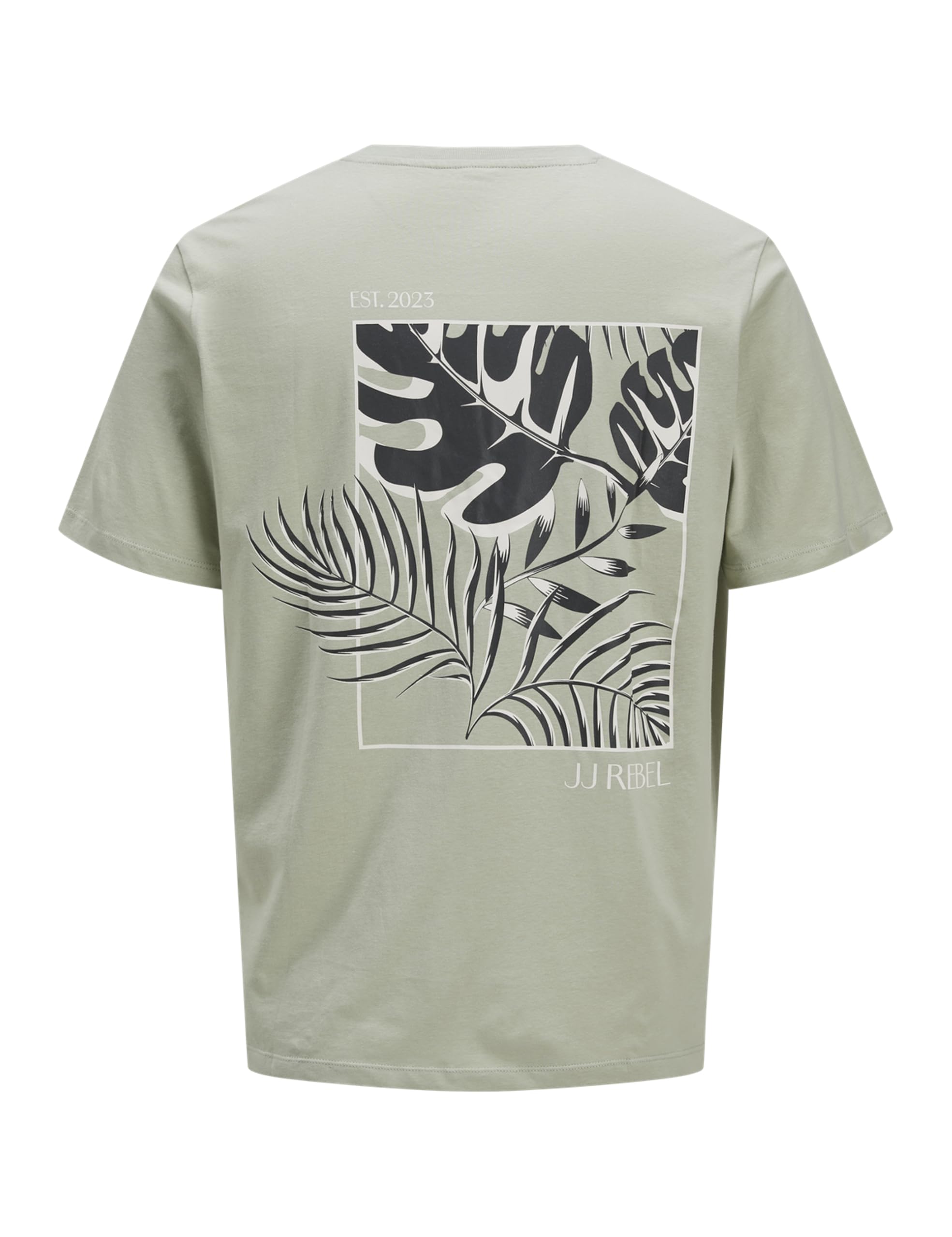 JJ REBEL Męska koszulka Jrebbloom Tee SS Crew Neck
