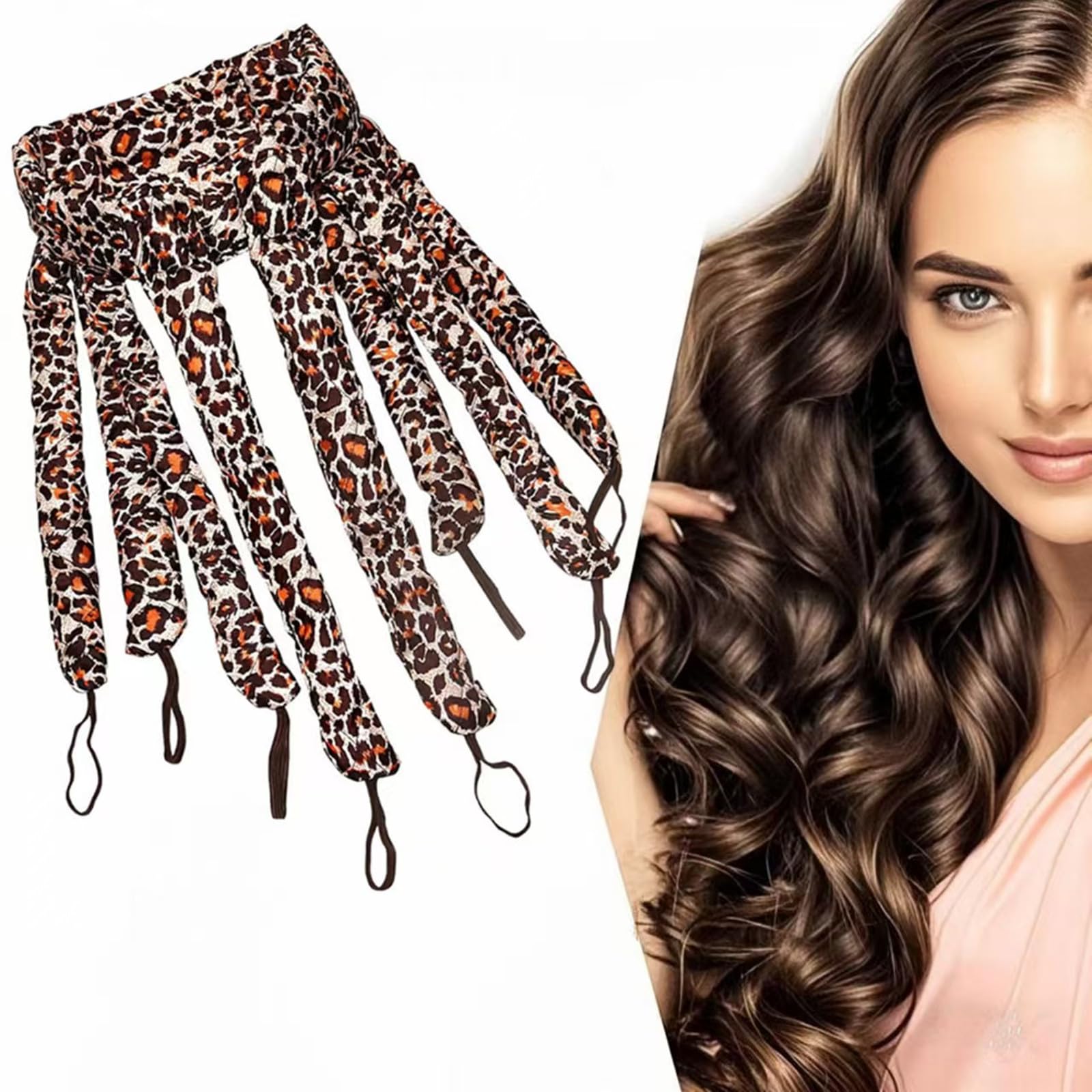 Heatless Curls Headband Adjustable Heatless Removable Claw Design