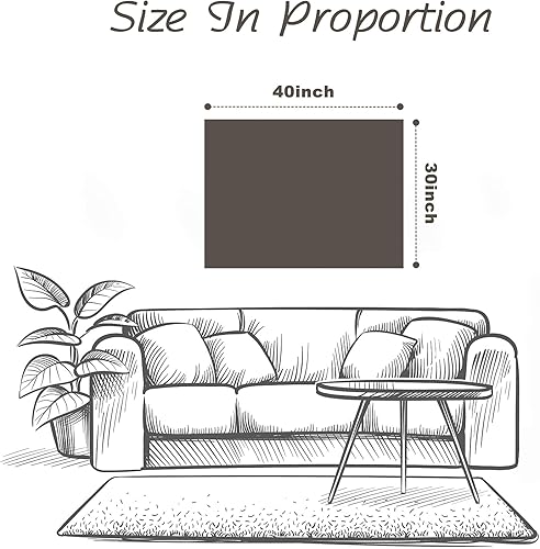Miniatura 5 de Cuadro de playa de madera enmarcado arte de pared costero, escena del océano, impresiones artísticas de paisaje marino para el hogar, 40 x 30