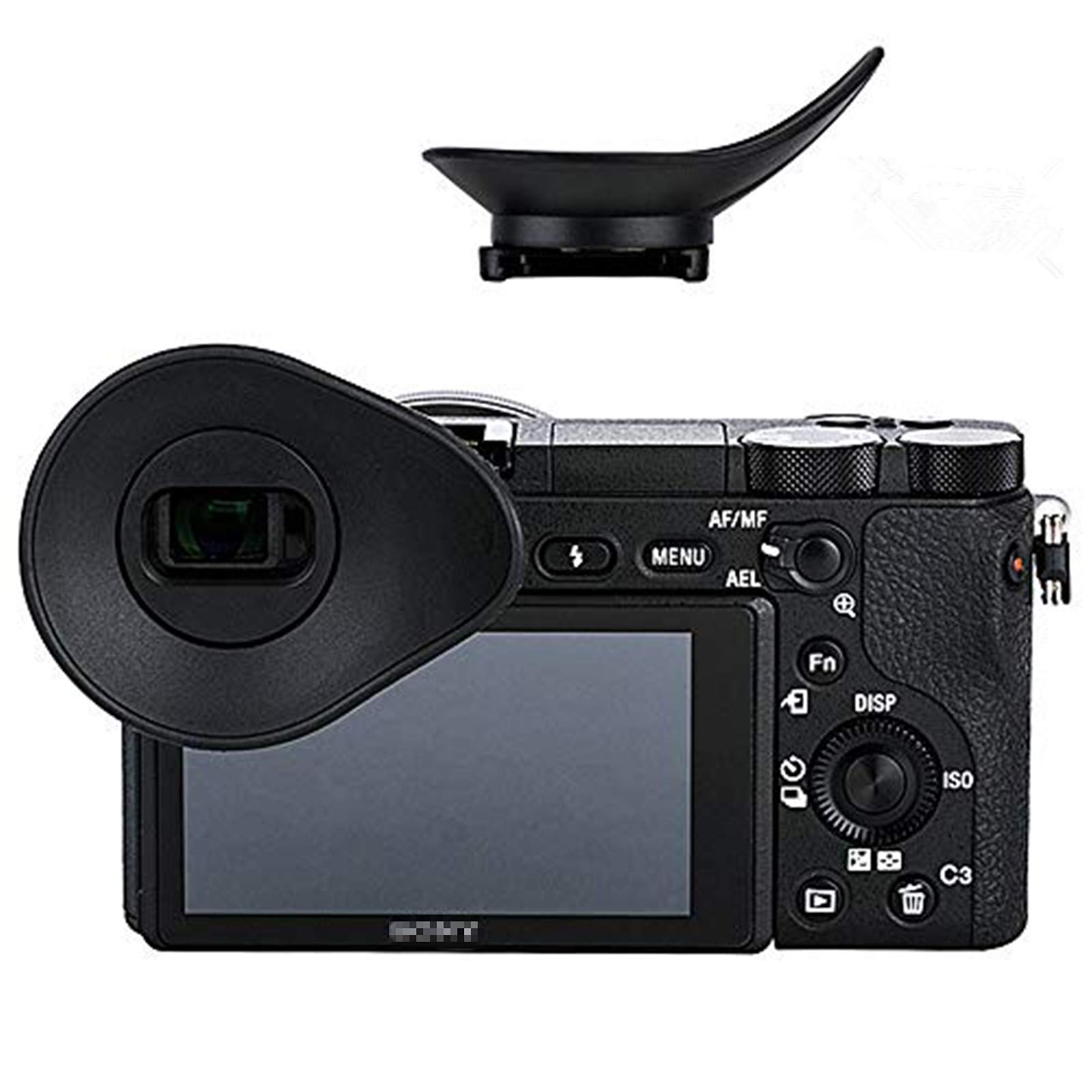 Amazon | アイカップ Sony A6400 A6600 A6500 対応 FDA-EP17 互換 回転