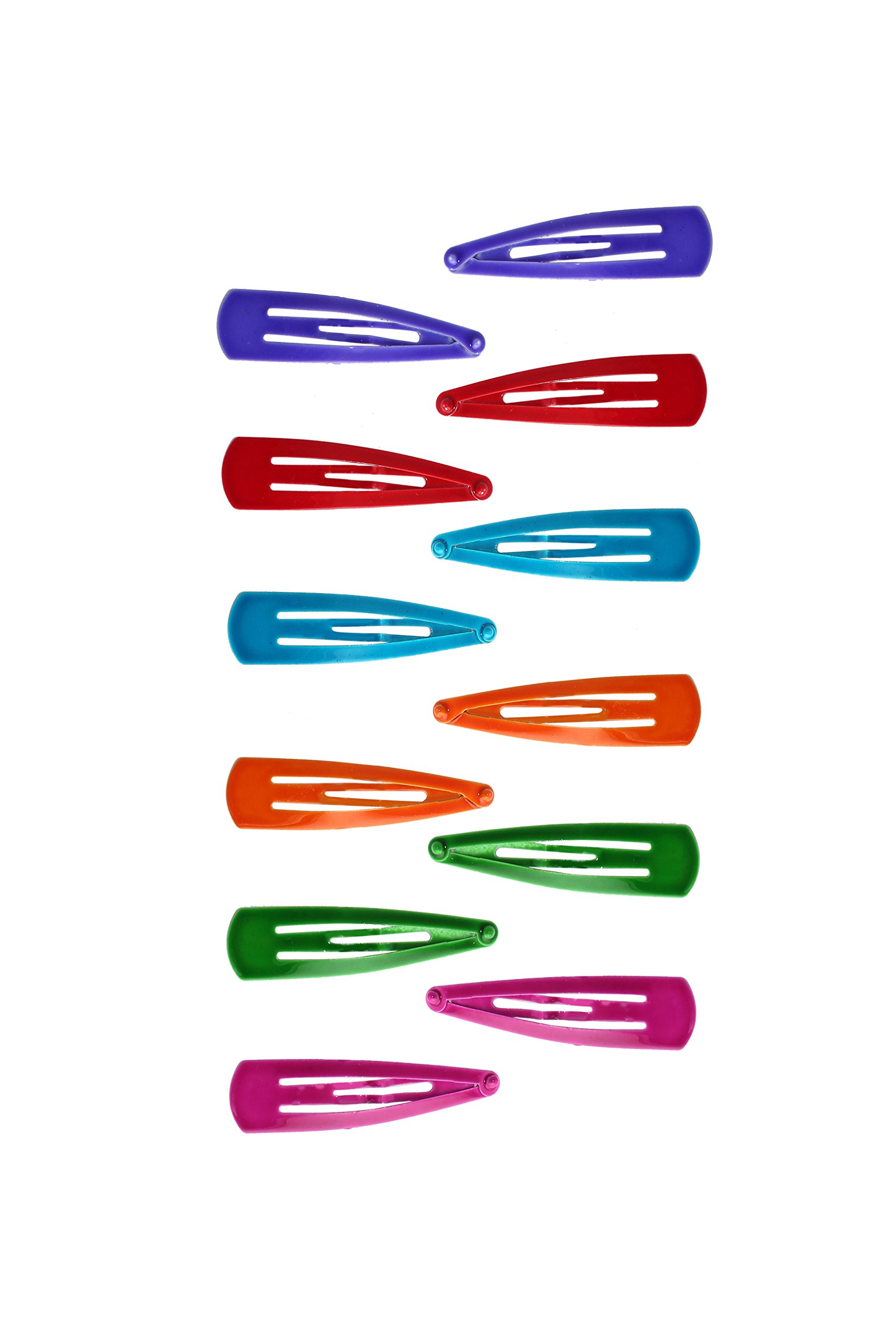 ACCESSHER Premium Hair Accesscory Tiktak Hair Pins Bright Pastel Shades