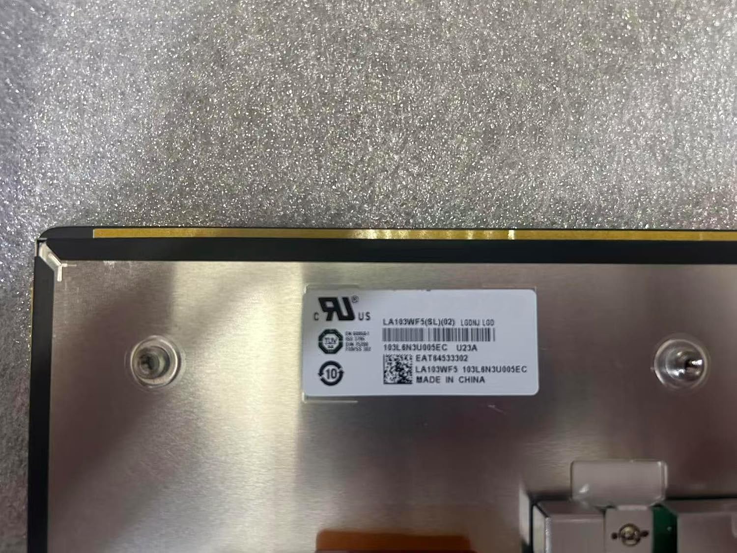 LA103WF5(SL)(02) LCD Screen with Touch Function
