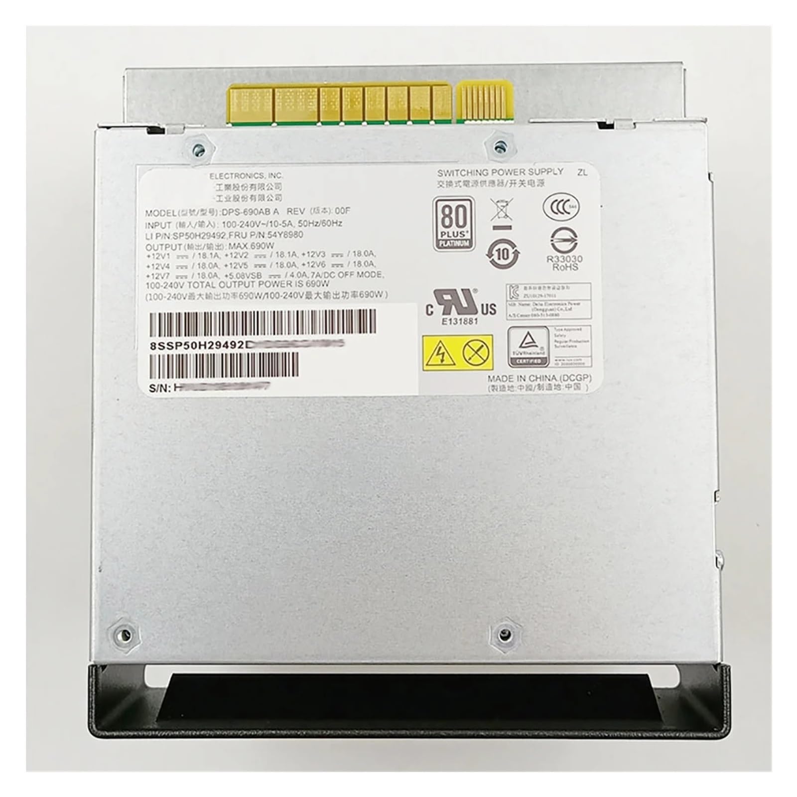 BRODEFUP Server Power Supply DPS-690AB A 690W