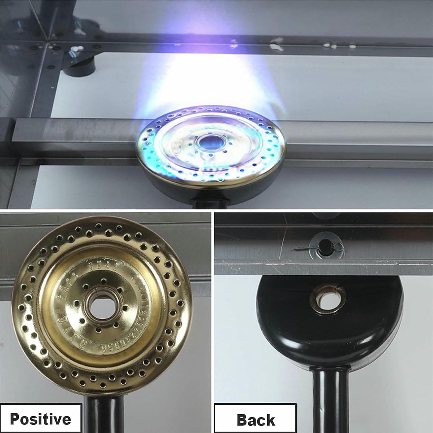 Commercial Stainless Steel Gas Fryer, 11L/22L Large Capacity Multi-function LPG Deep Fryer, Adjustable Firepower, Easy Clean, 304 Food Grade Stainless Steel~/