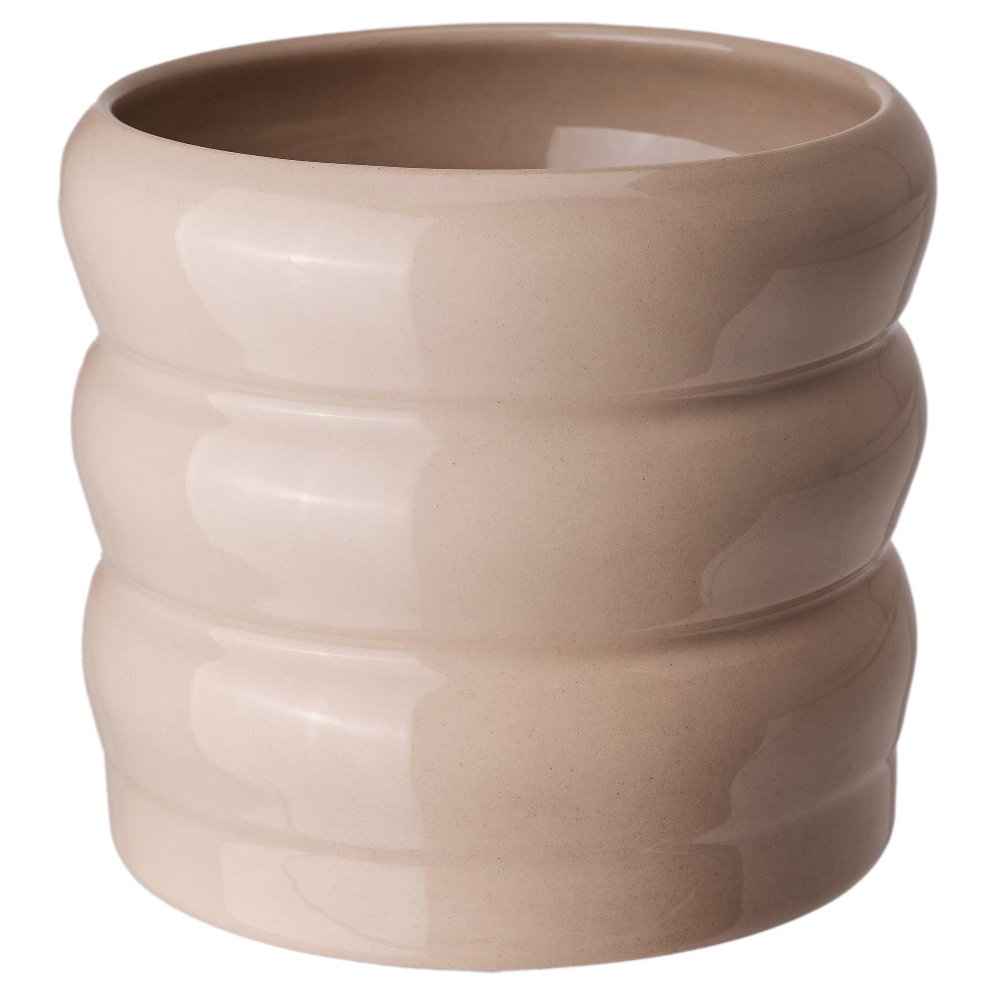 Pot de fleurs ProTuning HasseLBUKETT beige pour embellir votre balcon