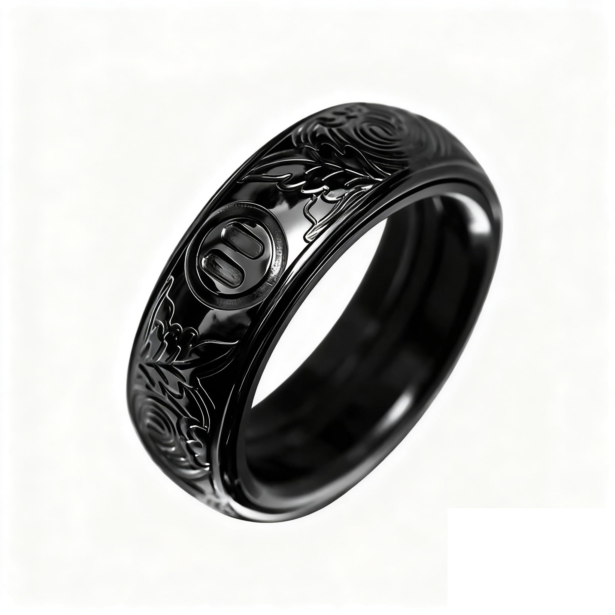 Amazon | [7JI] ジルコニウム リング型 フィジェットトイ リング フィ