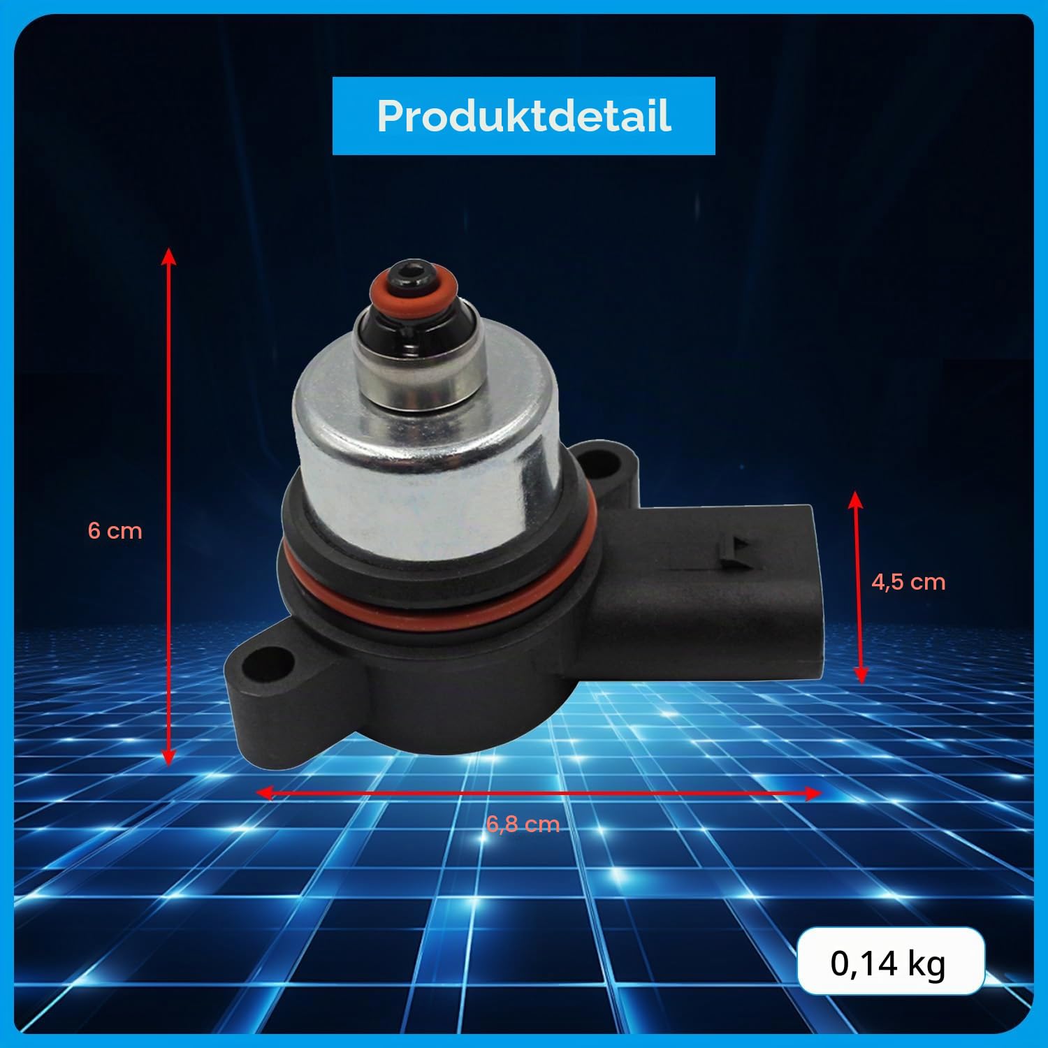 Magnetventil Luftfederung Fahrwerk Kompressor für BMW 5er GT F07 / Touring F11/F11N (2014–2017) & 7er F01/F02/F04 – Ersatz 37206789450 / 37206784137