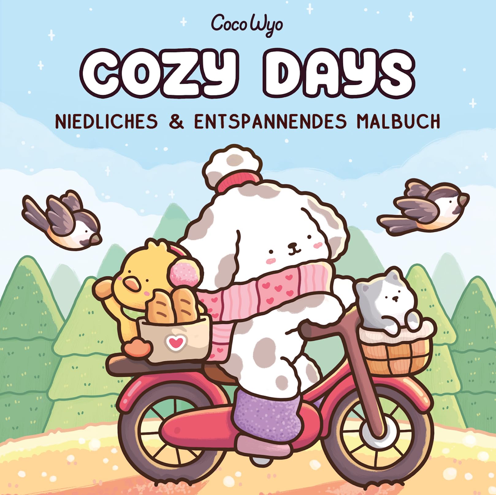 Cozy Days: Malbuch für Erwachsene, Teenager und Kinder (Cozy Spaces Coloring)