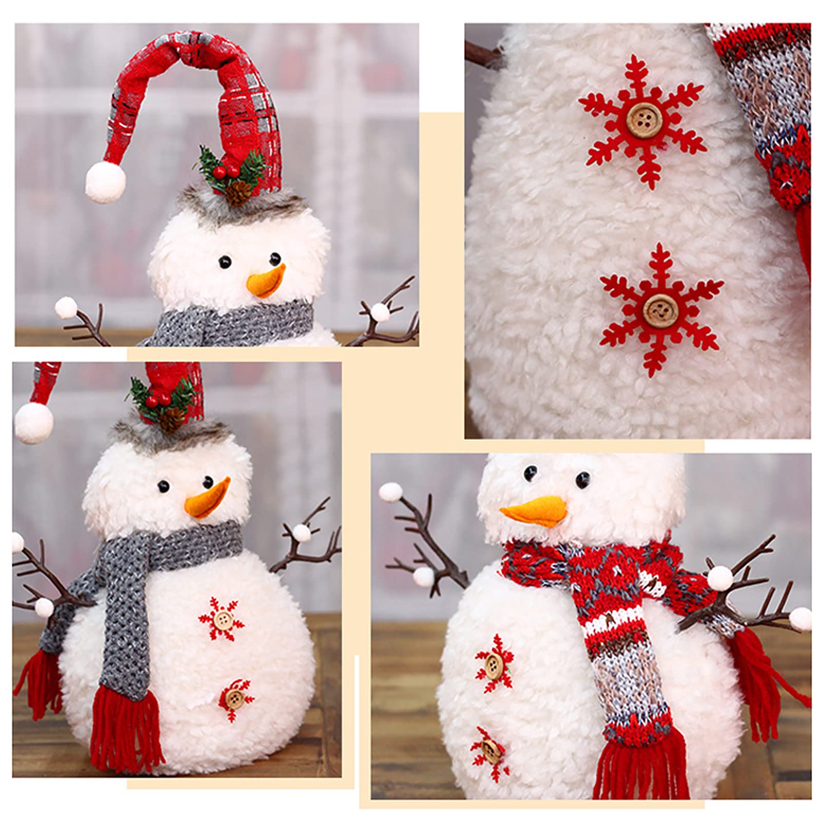 ririn☆様　高品質　オレンジカルサイト　雪だるま　クリスマス 光る雪だるま クリスマス 飾り ミニサイズ カラフルに光る LED 玄関