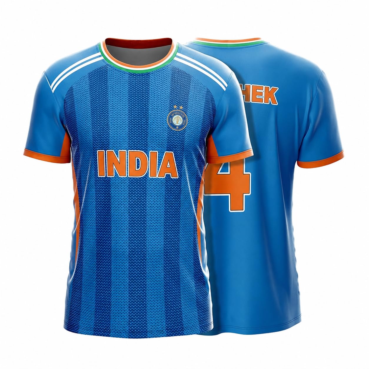 New India T20 Cricket Jersey 2026 | Personalized Name & Number | Blue Team India Cricket Jersey for Men, Women & Kids | Lightweight Breathable Dry-Fit Sports T-Shirt | Sizes 2Y–4Y-picture-10