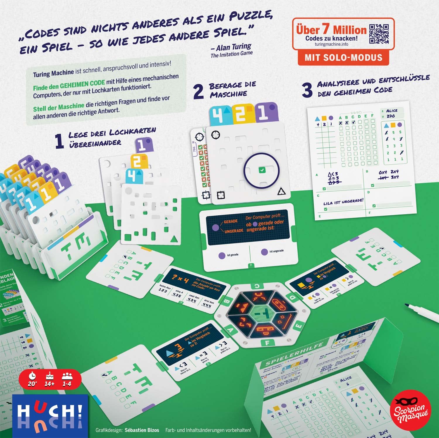 HUCH! Turing Machine | Juego de deducción