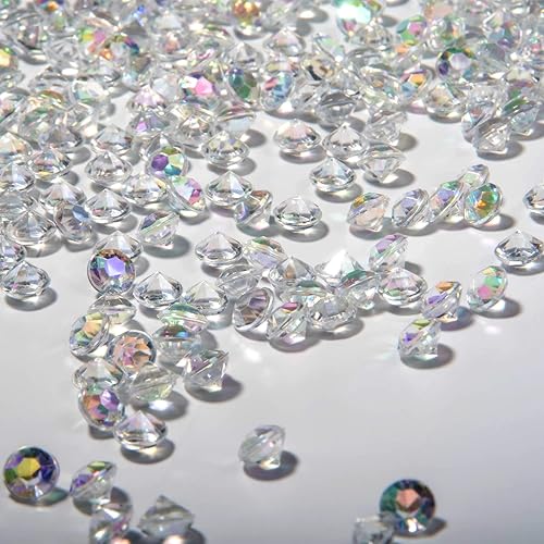 Miniatura 5 de 3500 piezas de jarrón acrílico de 0.236 pulgadas (0.236 in), piedras preciosas de dispersión de mesa para bodas, espectáculos de novia, fiesta de