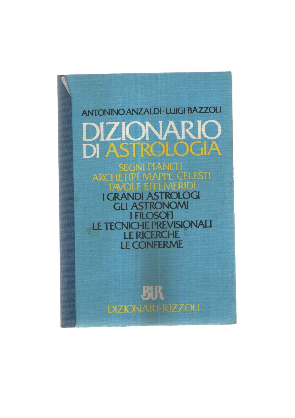 Dizionario di astrologia