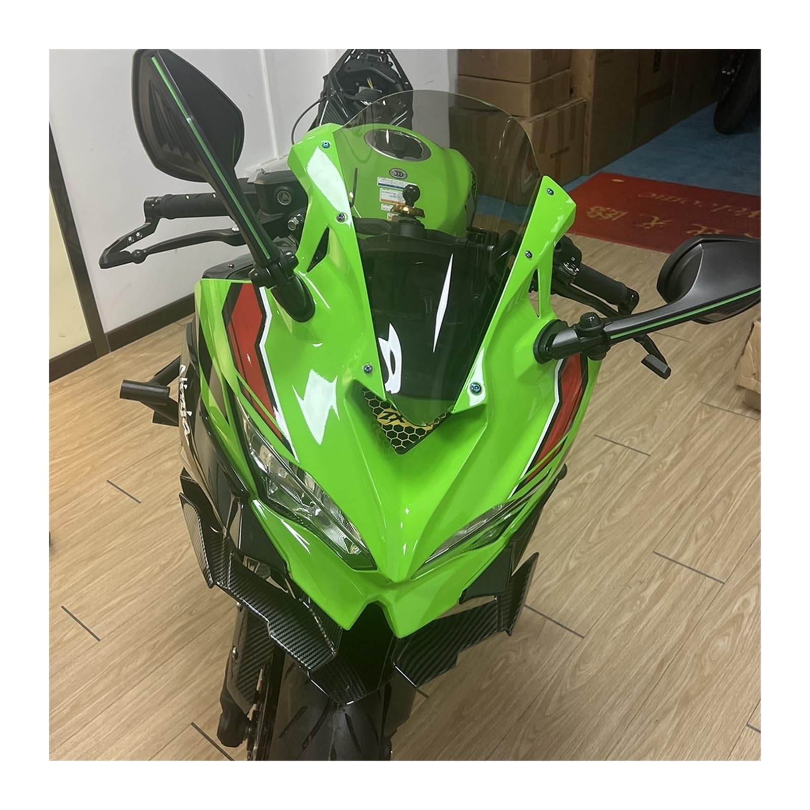 RRR♡ Fit for ZX-4RR ZX-4R 2023-Protection Professional Racing Handguard
