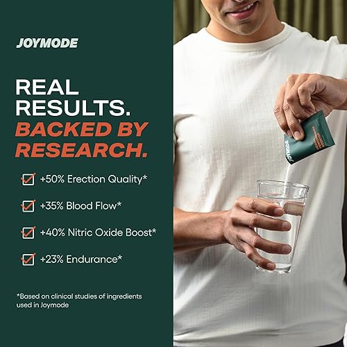 Miniatura 5 de JOYMODE Potenciador de rendimiento con nitrato de arginina, L-citrulina, vitamina C y suplemento de libido de ginseng - Apoya el flujo sanguíneo de