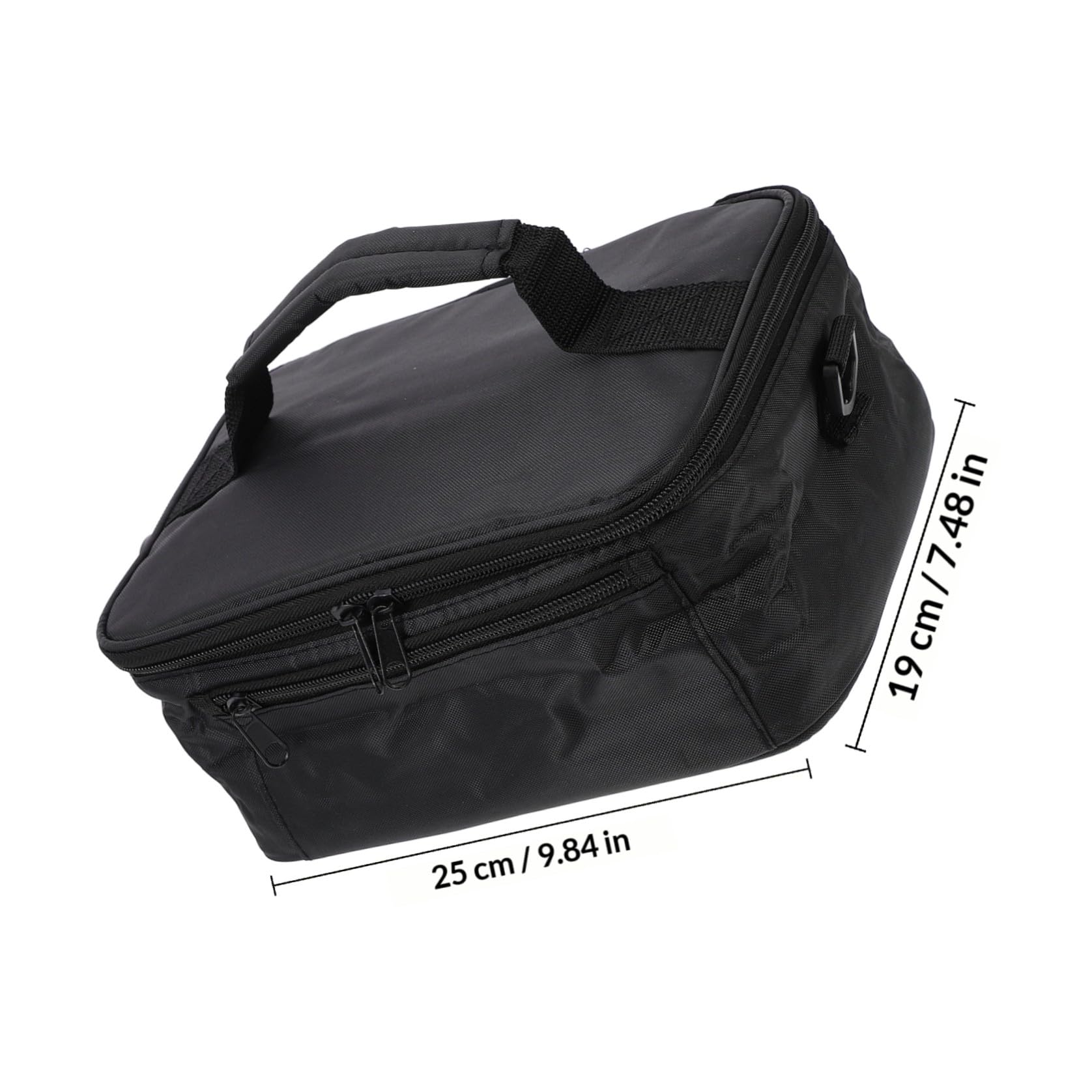Yardwe Bolsa Térmica Material Oxford y 12v para Coche para Calentar Alimentos Portátil para Oficina y Pesca Nocturna