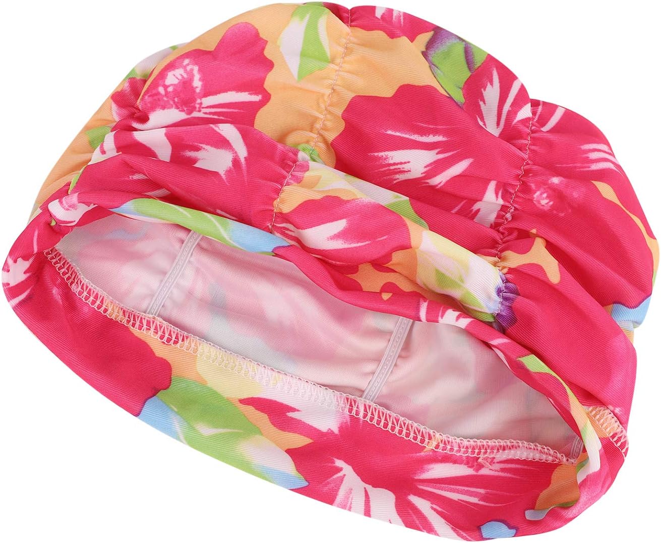 春早割 Baoxinjp スイムキャップ 速乾 水泳キャップ 通気性 プリーツ 花柄 フィット 伸縮性 肌に優しい おしゃれ スイミングキャップ Materialworldblog Com
