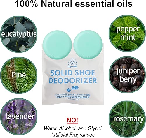 Miniatura 9 de OnYourLife - Bolas desodorantes naturales para zapatos, desodorantes naturales que eliminan el olor, frescura de larga duración, fragancia