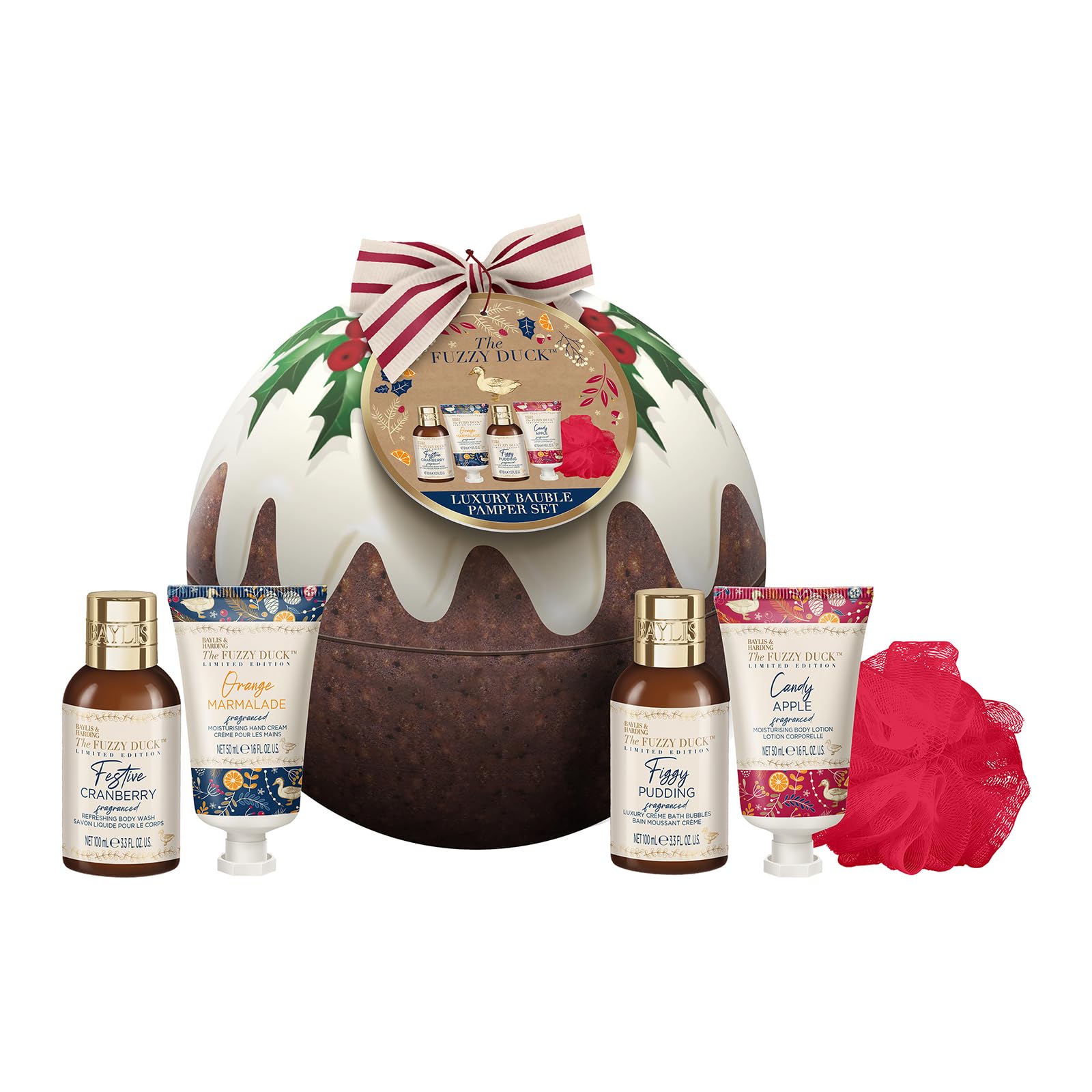 Baylis & Harding The Fuzzy Duck Winter Wonderland Luxury Bauble Pamper Tin Gift Set (Pack of 1) - Vegan Friendly