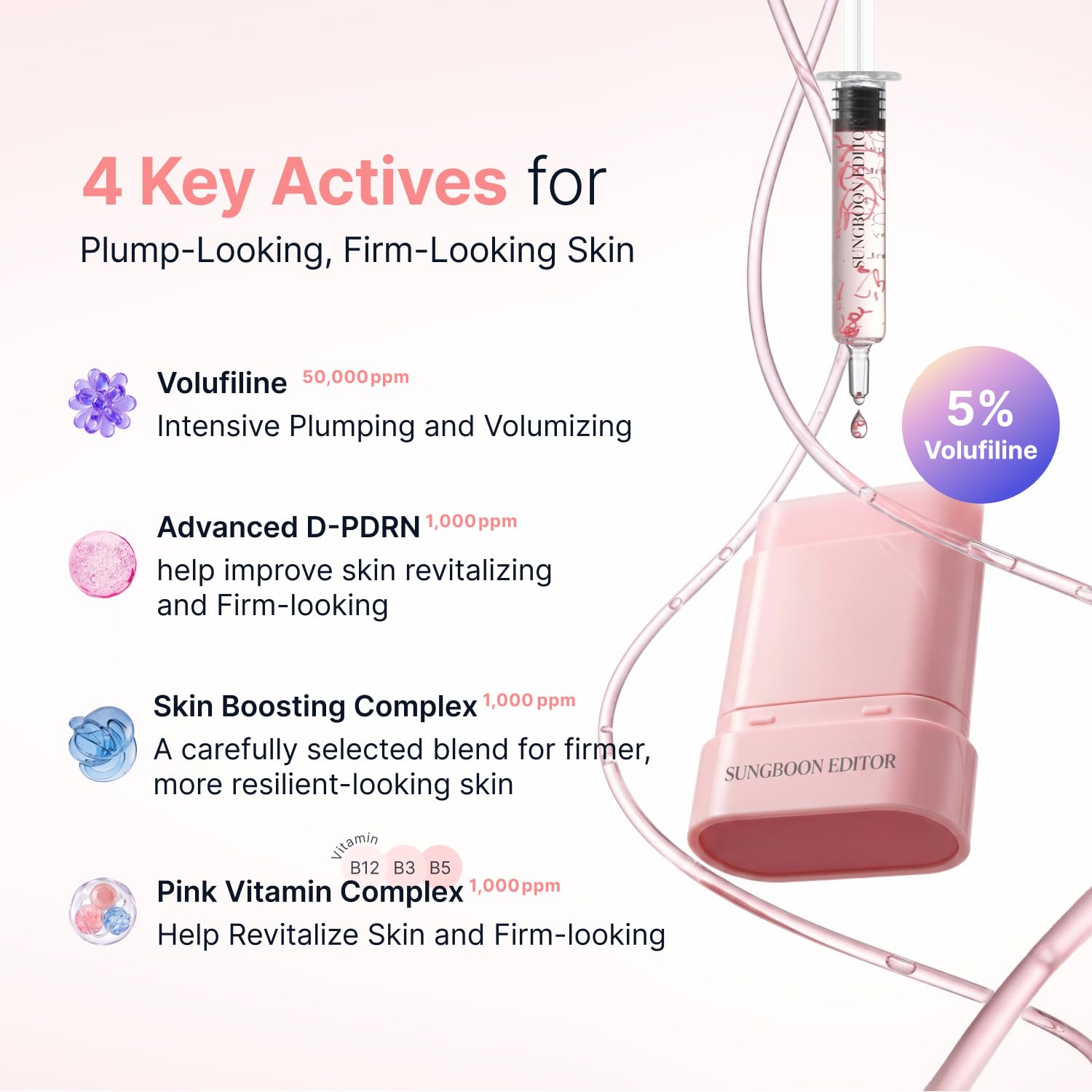 SUNGBOON EDITOR PDRN & Volufiline Multi Balm Stick