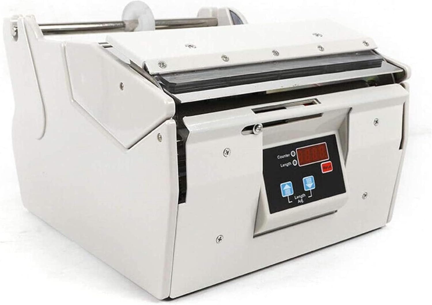 Automatic Label Dispenser Machine for Self-Adhesive & Barcode Labels (Width 10-106mm) - Efficient Label Stripping for Packaging & Shipping Solutions