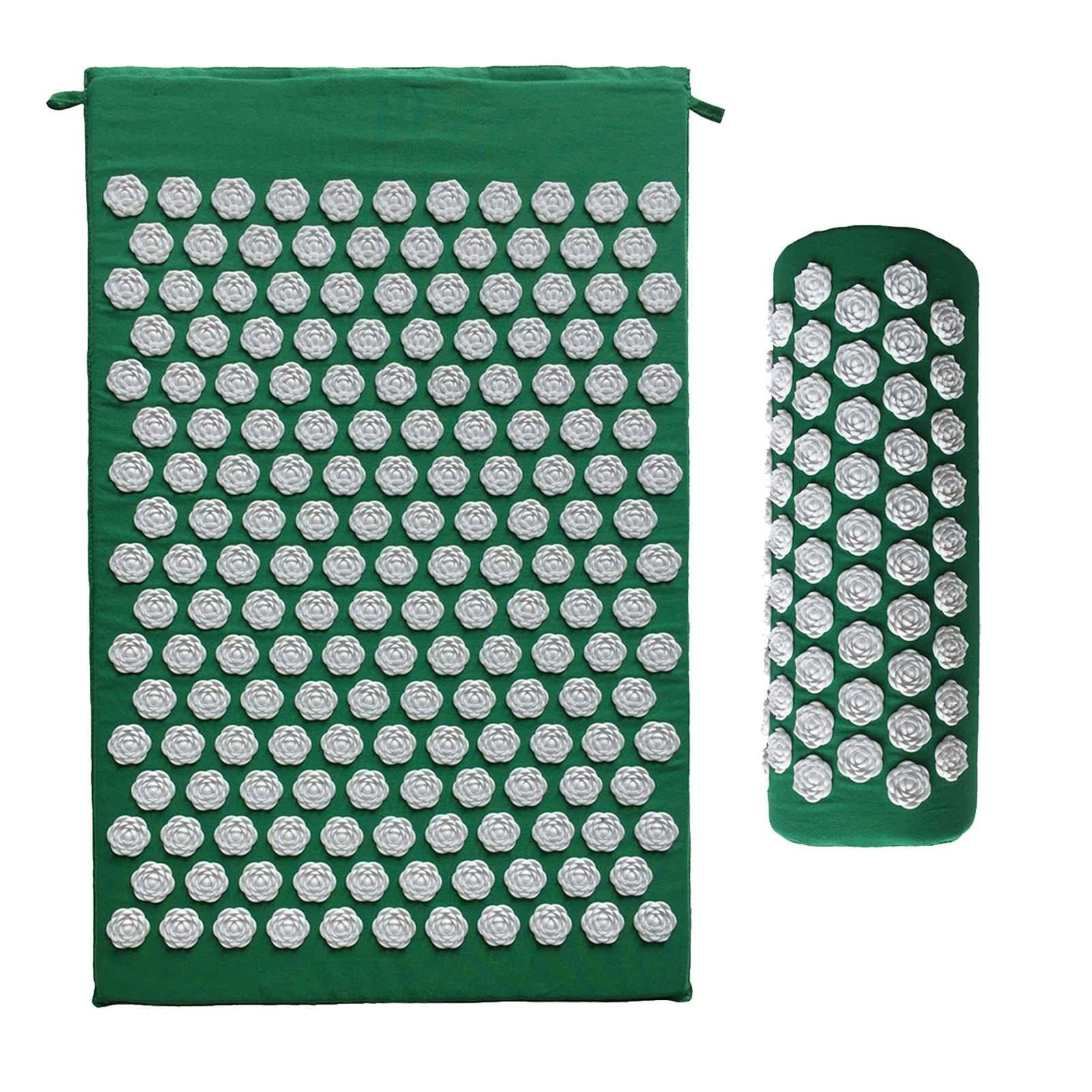 Masaje de acupresión | Colchoneta de Punto de presión portátil con Lotus Strike - Colchoneta de Masaje Colchoneta de presión Relajación Muscular Alivio del estrés Almohada de Masaje Regalo de relaja