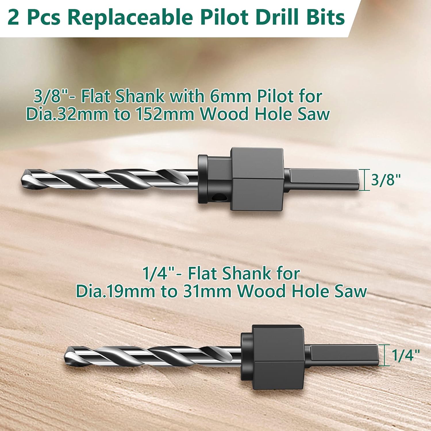 Hole Saw Set HYCHIKA 19 Pcs Hole Saw Kit with 13Pcs Saw Blades, 2 Mandrels, 2 Drill Bits, 1 Installation Plate, 1 Hex Key, Max Size 6" and Min Size 3/4", Ideal for Soft Wood, Plywood, Drywall, PVC : Tools & Home Improvement