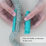 Fluffer de fils de jute - Outil efficace de flufting de fil pour flufling en vrac, Chanille fil, facile à utiliser pour le crochet & Projets de tricotage, vert