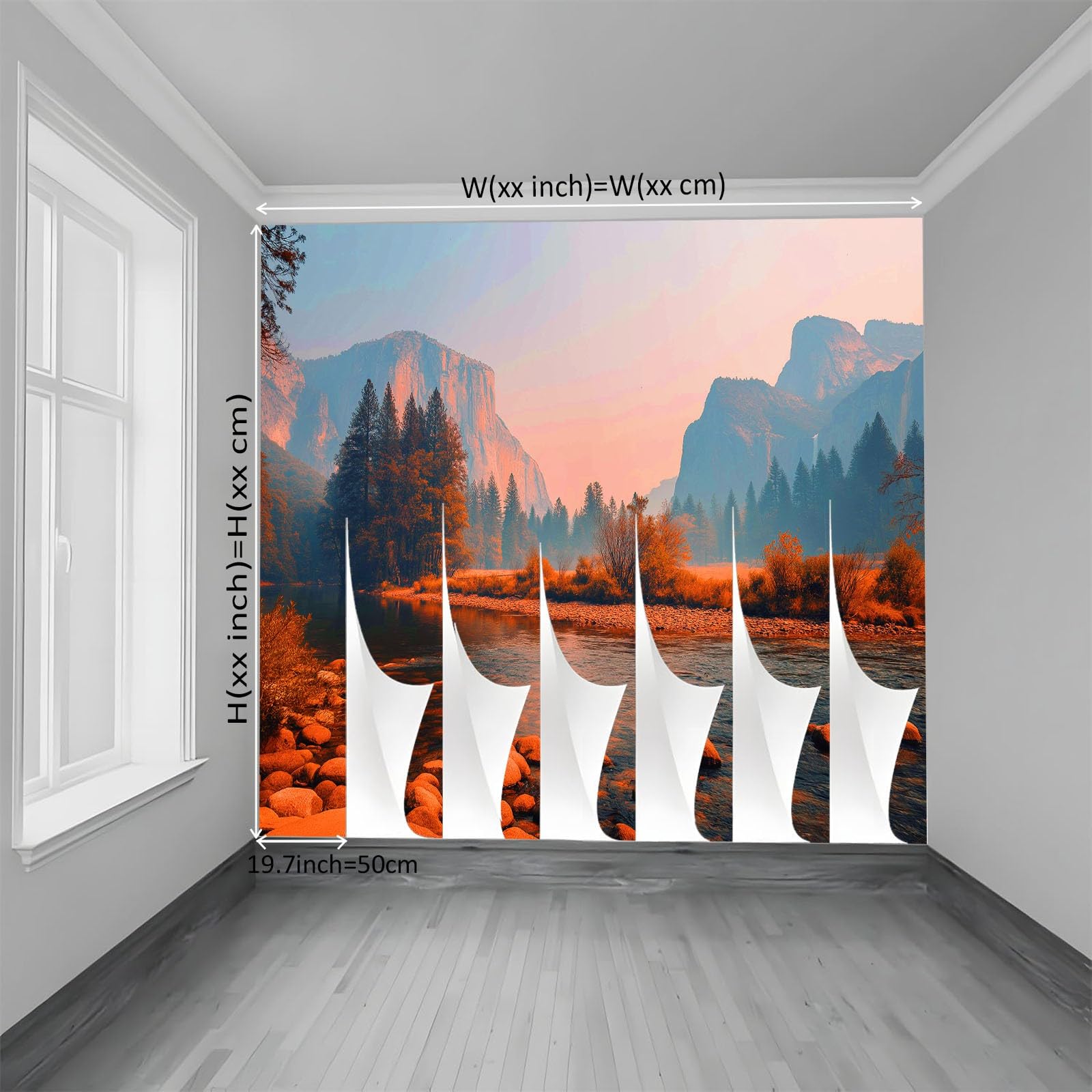 350 x 256 cm, fototapeta z włókniny, fotografia, natura, góry, rośliny, fototapeta, do salonu, tapeta na flizelinie, efekt 3D, tapeta na flizelinie, odporna na promieniowanie UV, tapeta ścienna