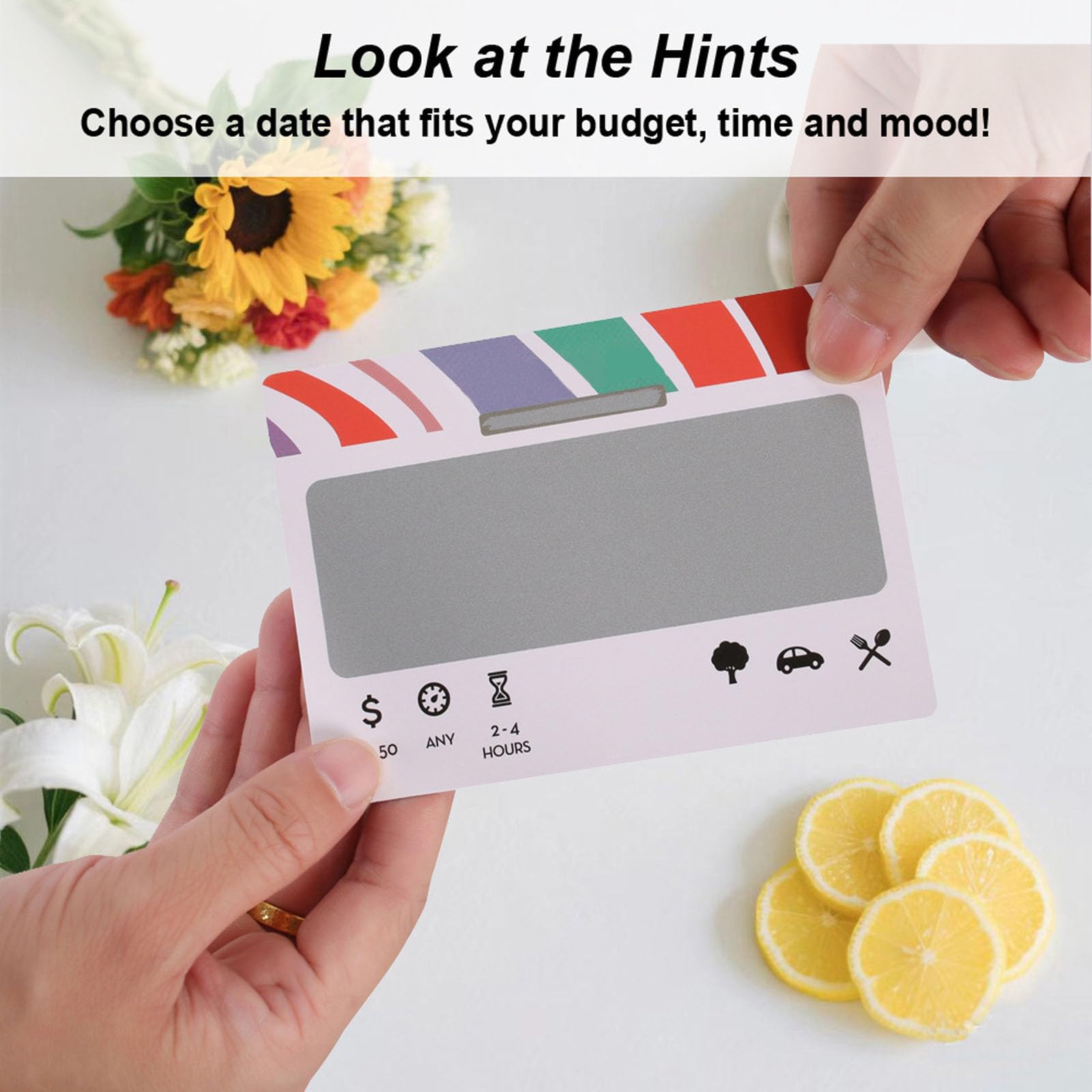 Gioco interattivo di coppia 35 Date prepianificate Notte Sorpresa Date Night Card e coppia sposata Romantics Gioco per lungo termine