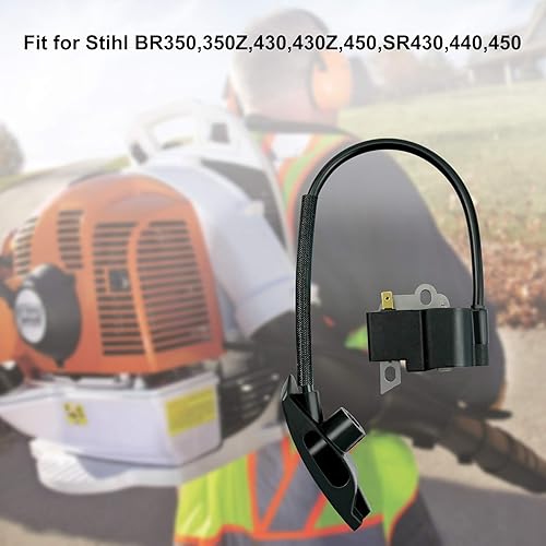 Miniatura 4 de Bobina de encendido 4244 400 1303 para Stihl Mochila Soplador Pulverizador BR350 BR350Z BR430 BR430Z BR450 SR430 SR440 SR450 Reemplazar 4244 400 1307