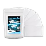 EVOLV Premium Nylon Tea Filter Extraction Press Bags &vert; 2&period;5" x 4&period;5" &vert; 90u &vert; 100 Pack