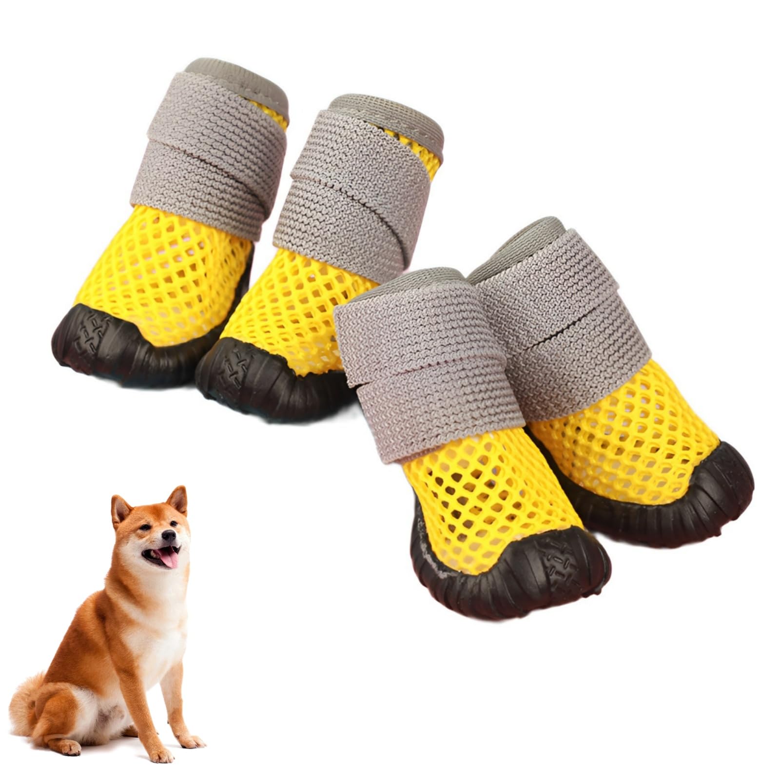 Amazon.co.jp: GIIPET 犬靴 犬用メッシュシューズ ドッグブーツ ドッグ