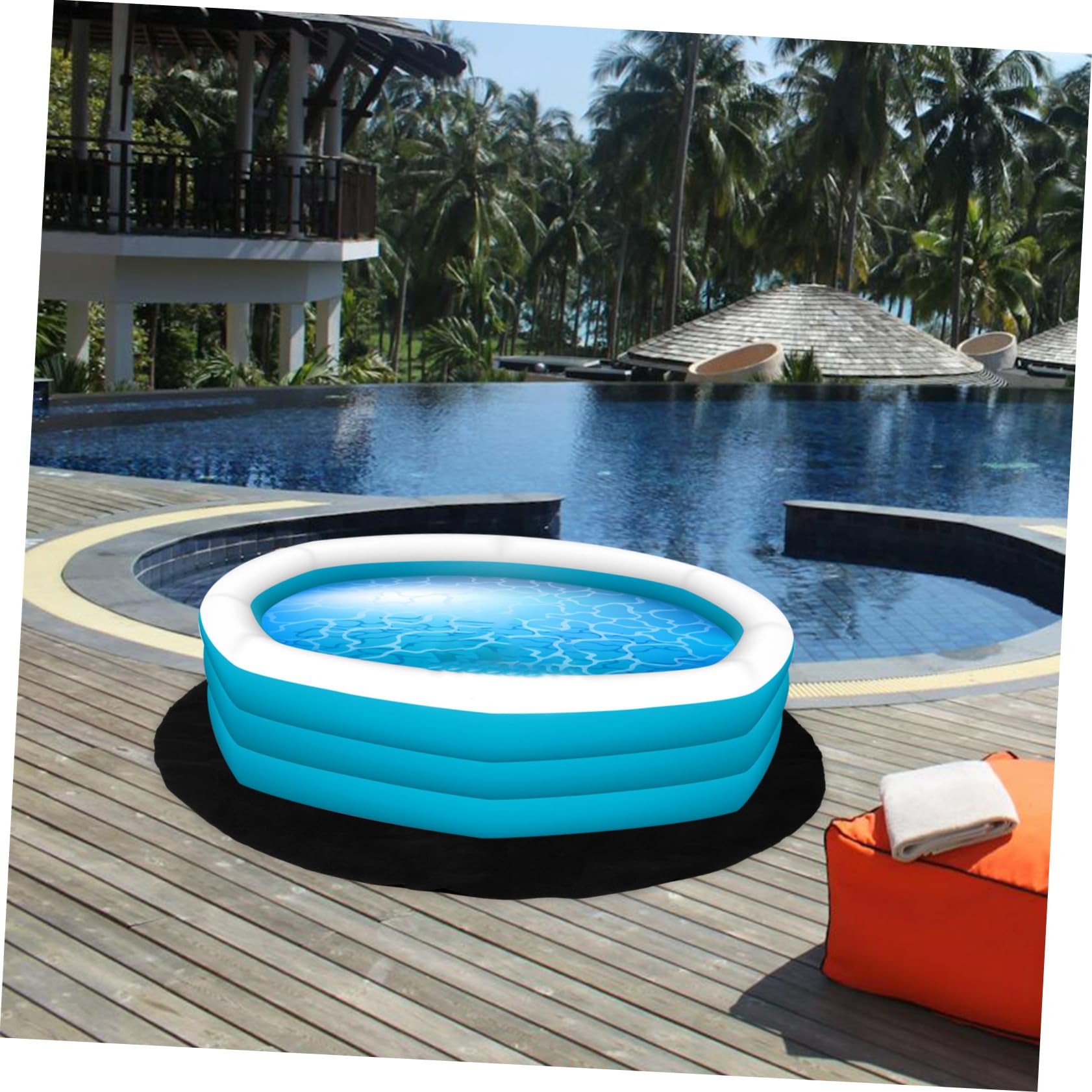 Mipcase Tapis De Stabilité pour Spa - Tapis De Sécurité pour Spa Coussin Isolant