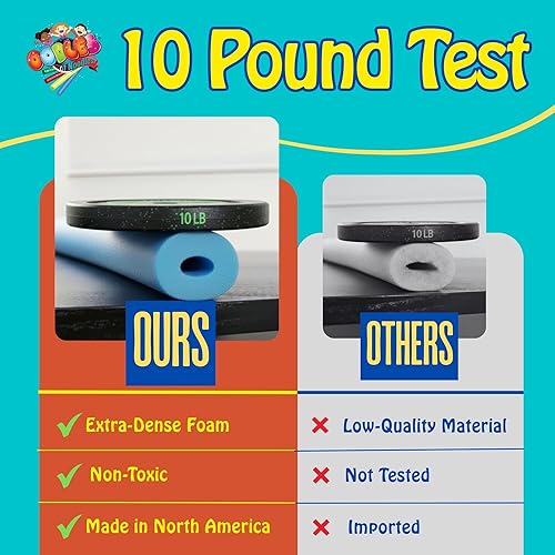 Miniatura 4 de Oodles of Noodles Fideos de natación de piscina de espuma de lujo - Paquete de 6 paquetes de 48 pulgadas Precios al por mayor Paquete a granel