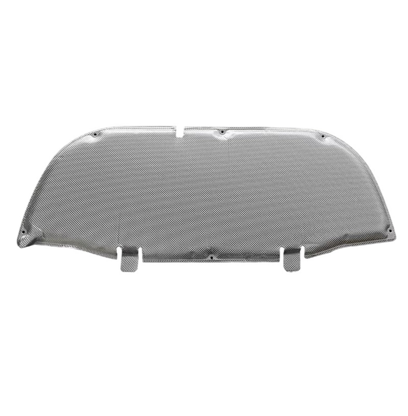 Fdurftar Aluminum Foil Cotton Soundproof Cover For Toyota For Corolla For Cross 2020-2024 Front Engine Hood Sound Heat Insulation Cotton Pad Engine Hood Insulation Pad(Aluminum Foil)