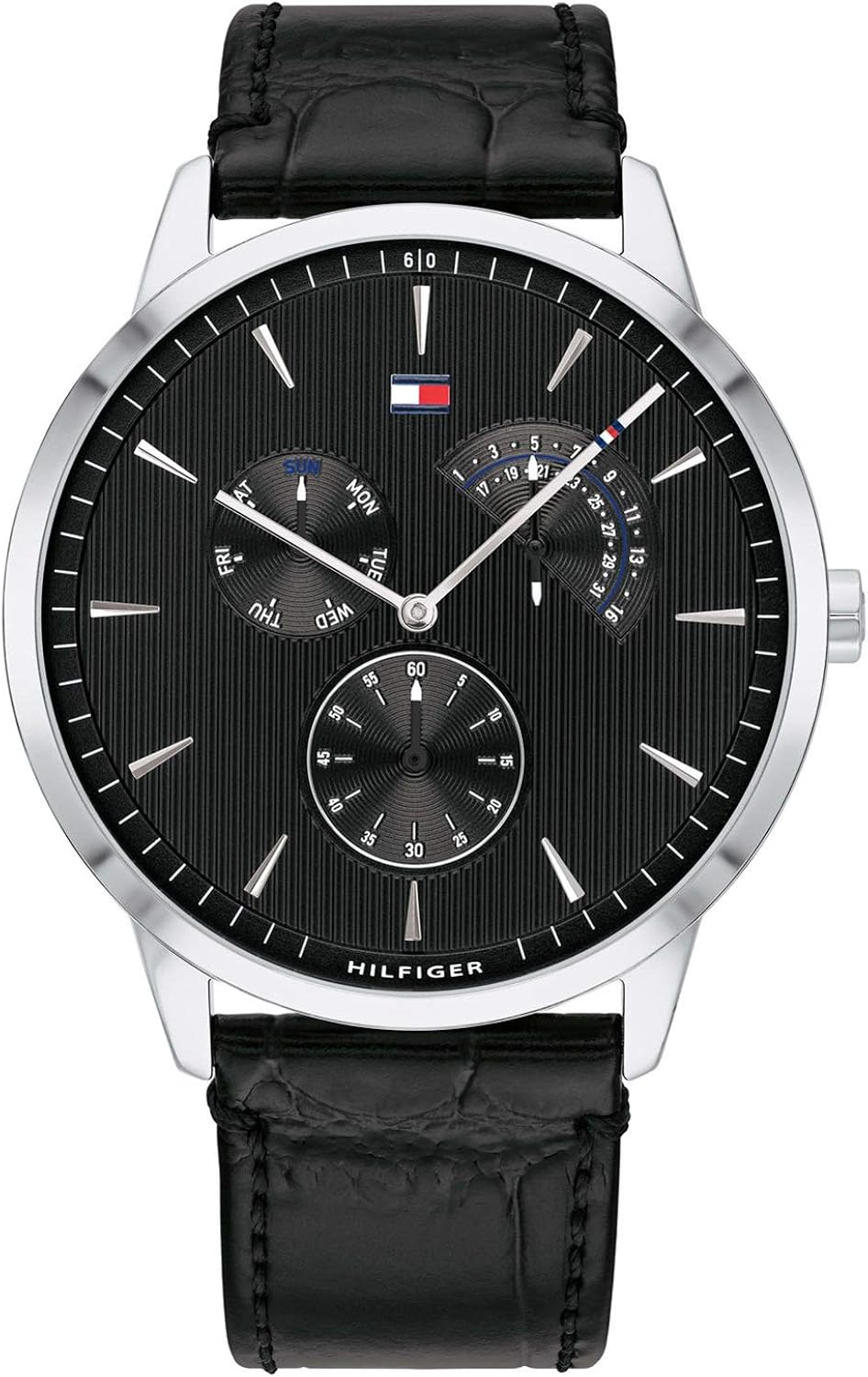 Tommy Hilfiger Orologio Multi-quadrante Quarzo Uomo con Cinturino in Acciaio Inox Tommy Hilfiger Orologio Multi-quadrante Quarzo Uomo con Cinturino in Acciaio Inox