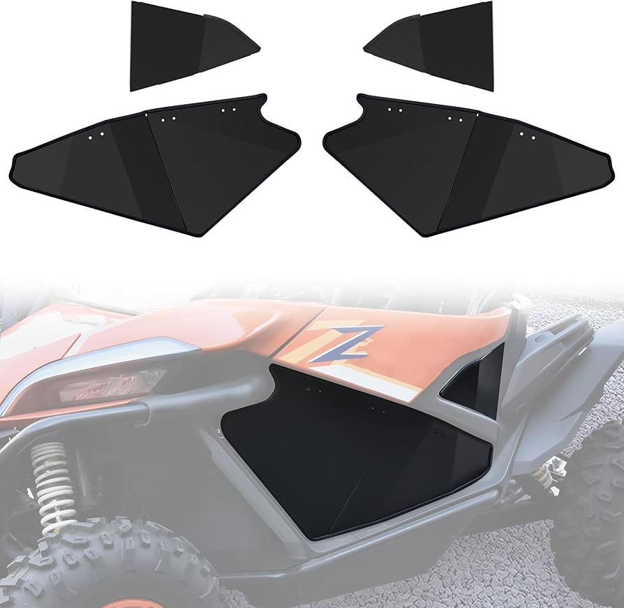 Amazon.com: SAUTVS Aluminum Lower Doors Inserts for CFMOTO ZForce