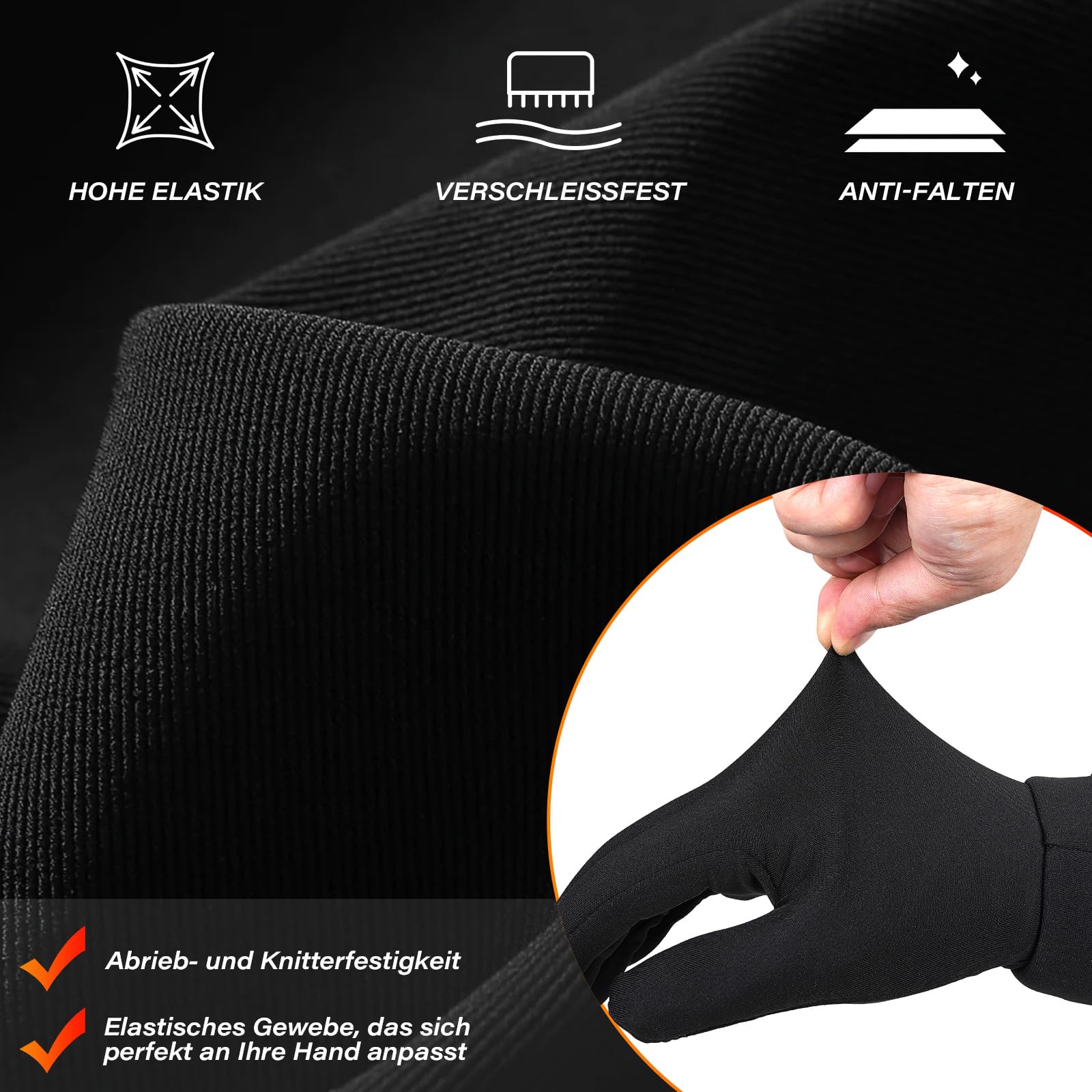 V.Step Beheizbare Handschuhe für Damen und Herren, wiederaufladbare elektrische Vollheizhandschuhe mit Touchscreen, ideal zum Skifahren, Radfahren und für Outdoor-Arbeiten, 3 Temperaturstufen